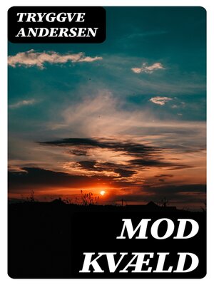 cover image of Mod kvæld
